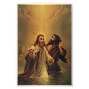 Baptism of Jesus Christ Photo Print
