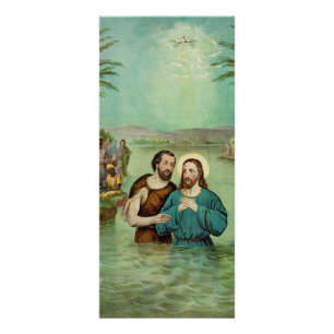 Baptism of Jesus Christ Rack Card