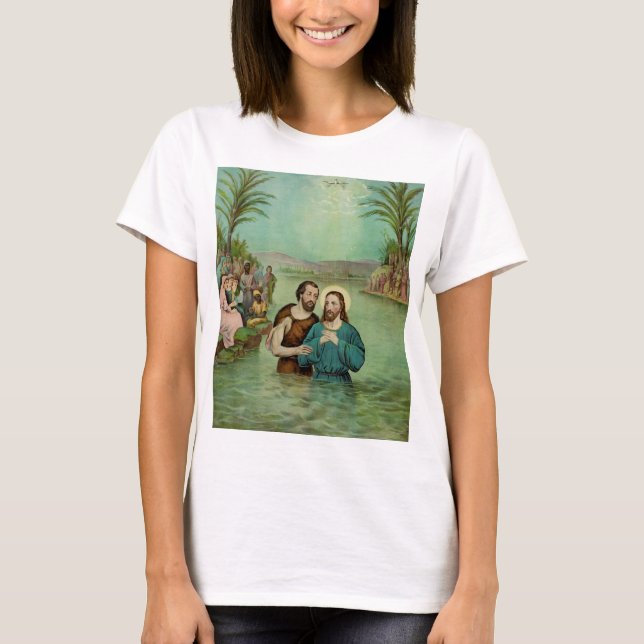 Baptism of Jesus Christ T-Shirt (Front)