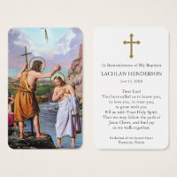 Baptism Prayer | Baptism at the Jordan