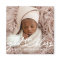 Baptism Simple Elegant Modern Heart Baby Photo