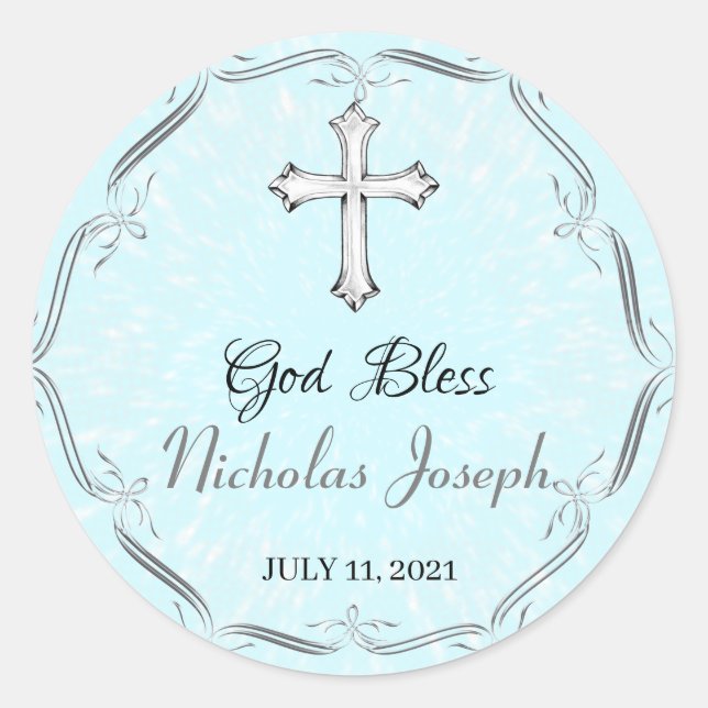 Baptism Sticker (Front)