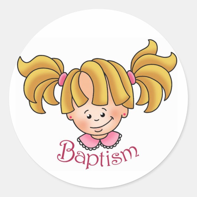 Baptism Stickers (Front)