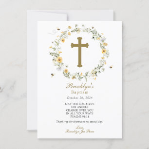 Baptism Thank You Card