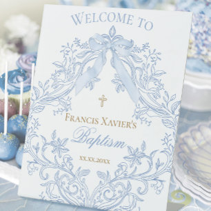 Baptism welcome sign
