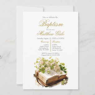 baptism with bible invitation