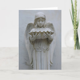 Baptismal Angel card (front view)