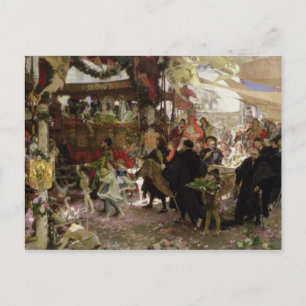 Baptismal Procession of Prince Juan in Seville Postcard