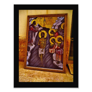 Baptismal Site Painting Photo Print