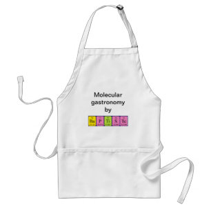 Baptiste periodic table name apron