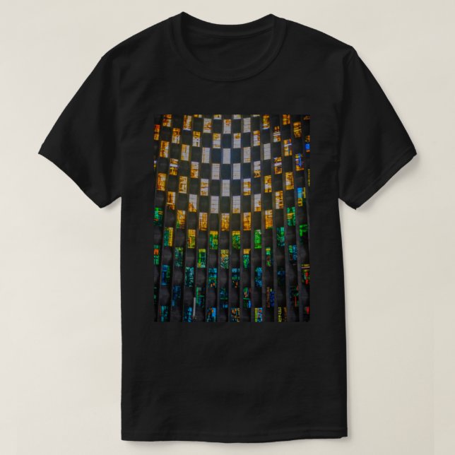 Baptistry Window - Coventry Cathedral   T-Shirt (Design Front)