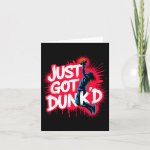Baptized Jesus Just Got Dunked Baptism Card