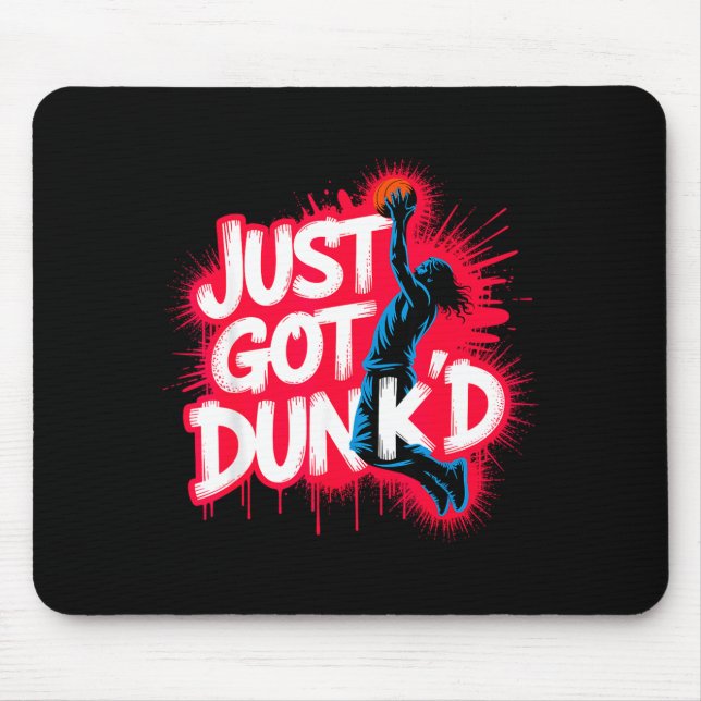 Baptized Jesus Just Got Dunked Baptism  Mouse Mat (Front)
