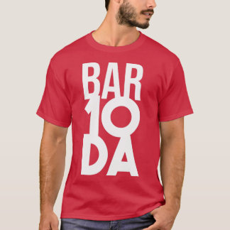 BAR 10 DA Bartender Funny Bartender White T-Shirt