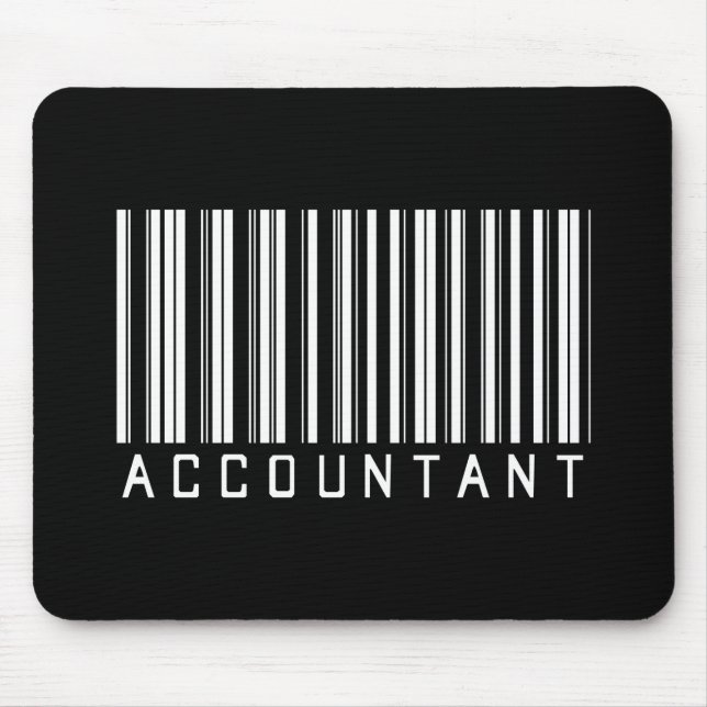 BAR ACCOUNTANT DARK MOUSE MAT (Front)