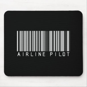 BAR AIRLINE PILOT DARK MOUSE MAT