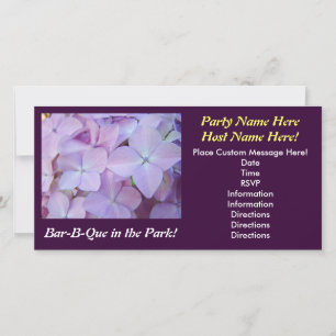 Bar-B-Que in the Park! Invitation Photo Cards