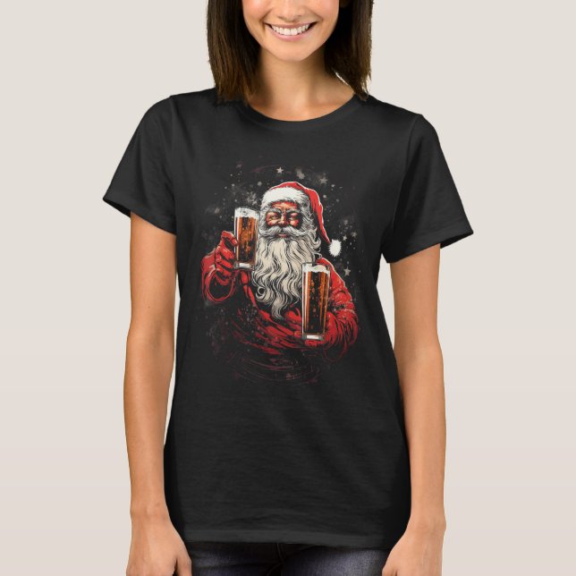 Bar Back Christmas Graphic Tees for Men Women (Front)