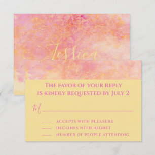 Bar Bat Mitzvah Enclosure RSVP Cards Simply Subtle