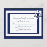 Bar/Bat Mitzvah Invitation RSVP Cards<br><div class="desc">Customise the text and even add your own photo!</div>