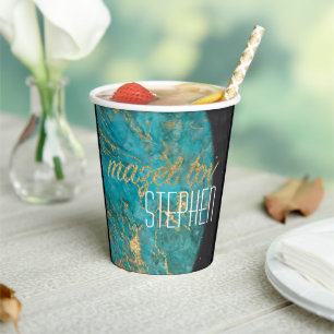 Bar Bat Mitzvah Paper Cup Out of this World