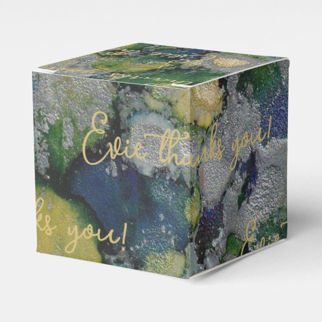 Bar Bat Mitzvah Party Blast Classic Favour Box (Front Side)