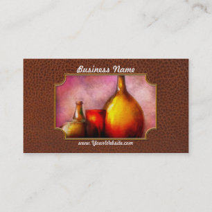 Bar - Bottles - A still life of bottles Business Card