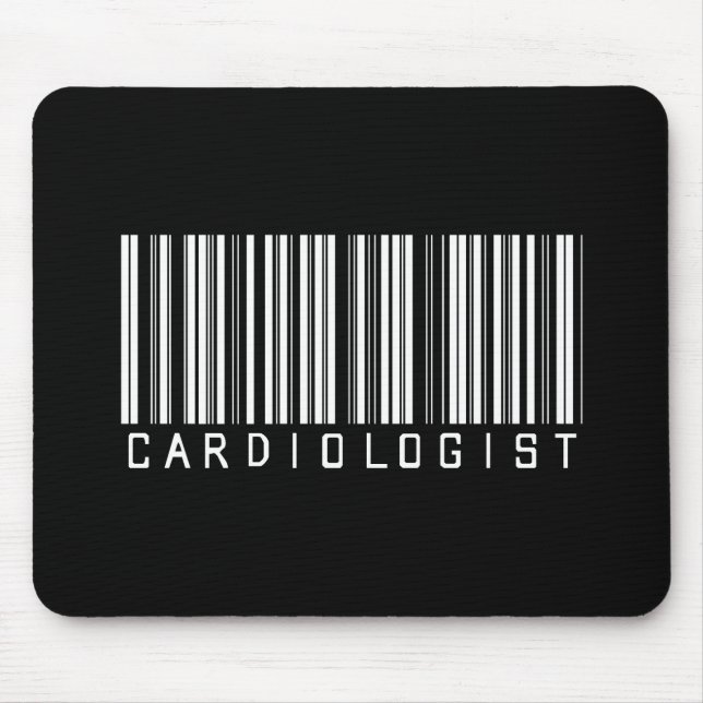 BAR CARDIOLOGIST DARK MOUSE MAT (Front)