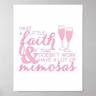 Bar Cart Art Poster