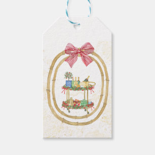 Bar Cart Grandmillennial Gift Tags