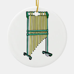 Bar Chimes, Orchestral Chimes, pit percussion 1 Ceramic Tree Decoration
