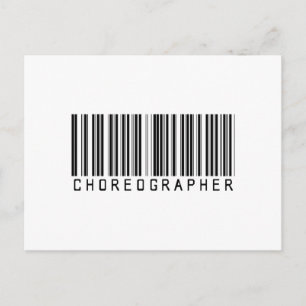 BAR CHOREOGRAPHER LIGHT POSTCARD