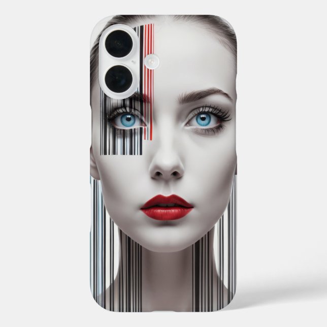 Bar code modern girl cover (Back)