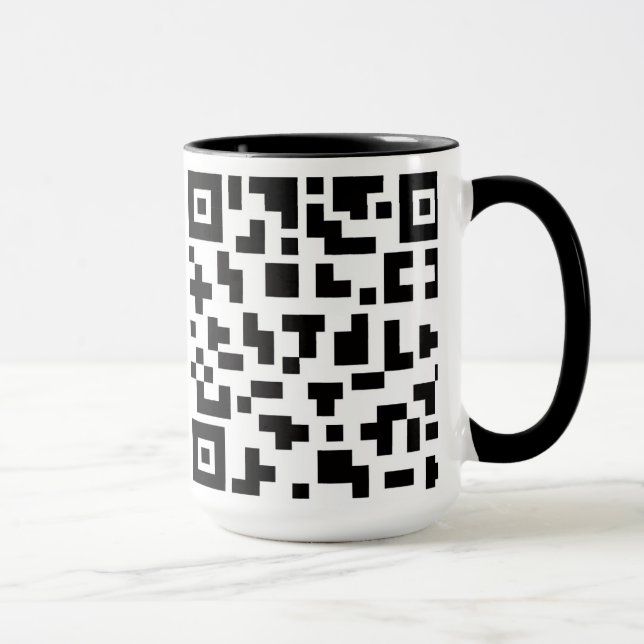 Bar Code Mug (Right)