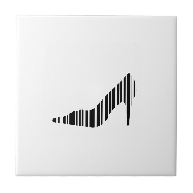Bar code shoe tile (Front)