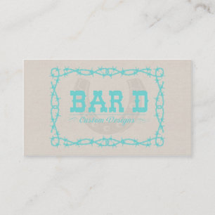 Bar D Custom Designs Business Card