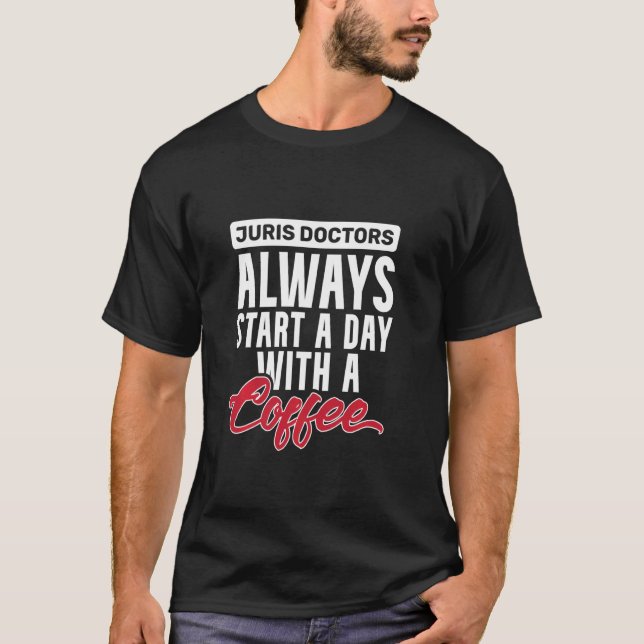 Bar Exam Juris Doctor Qualified Law School Graduat T-Shirt (Front)