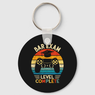 Bar Exam Level Complete Funny Lawyer Law School Gr Key Ring
