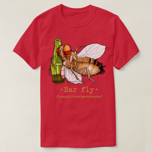 Bar fly  T-Shirt (Design Front)