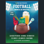 Bar Football Event Promo Menu add photo and logo<br><div class="desc">Personalised Bar Football Event flyers versatile for any type of club/association or organisation.</div>