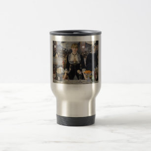 Bar Girl at the Folies Bergere France Travel Mug