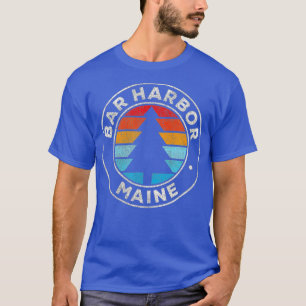 Bar Harbor Maine ME Vintage  Retro 70s  T-Shirt