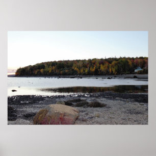 Bar Harbor Maine Waterscape Poster