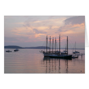Bar Harbor Ships at Sunrise II