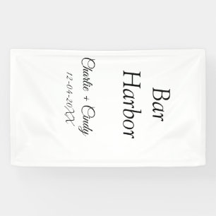Bar Harbour bachelorette party bridesmaid wedding Banner