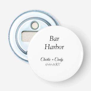 Bar Harbour bachelorette party bridesmaid wedding  Bottle Opener