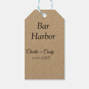 Bar Harbour bachelorette party bridesmaid wedding  Gift Tags