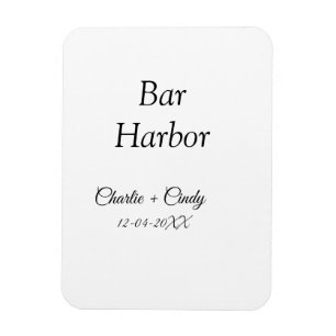 Bar Harbour bachelorette party bridesmaid wedding  Magnet