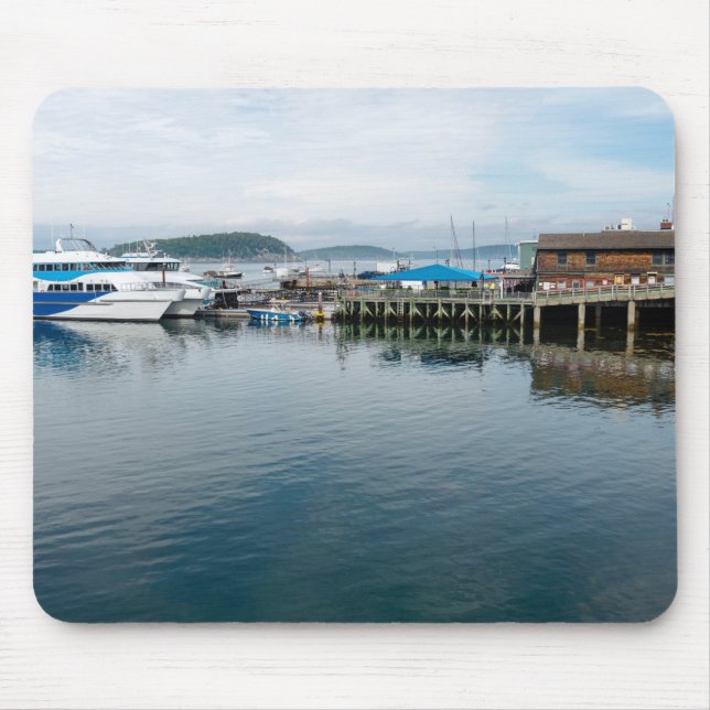 Bar Harbour in Maine Mouse Mat (Front)
