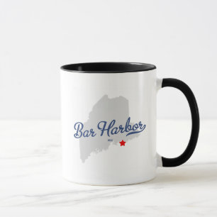 Bar Harbour Maine ME Shirt Mug